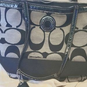 Coach hand bag